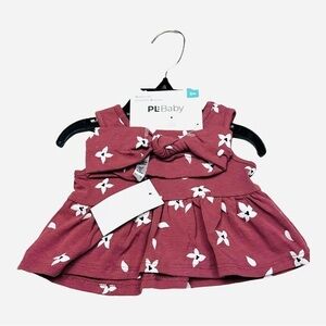 PL Baby Floral Ruffle Shirt Size 3 Months
